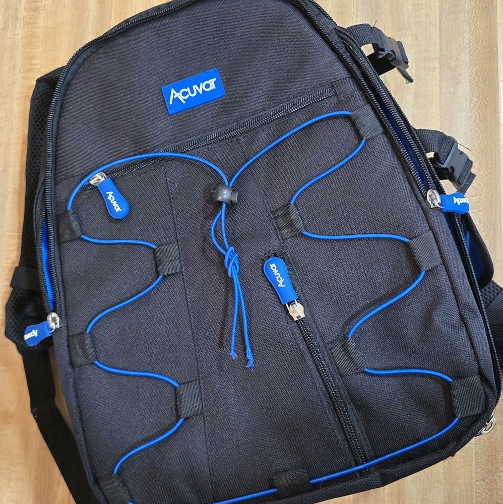 Backpack style camera bag